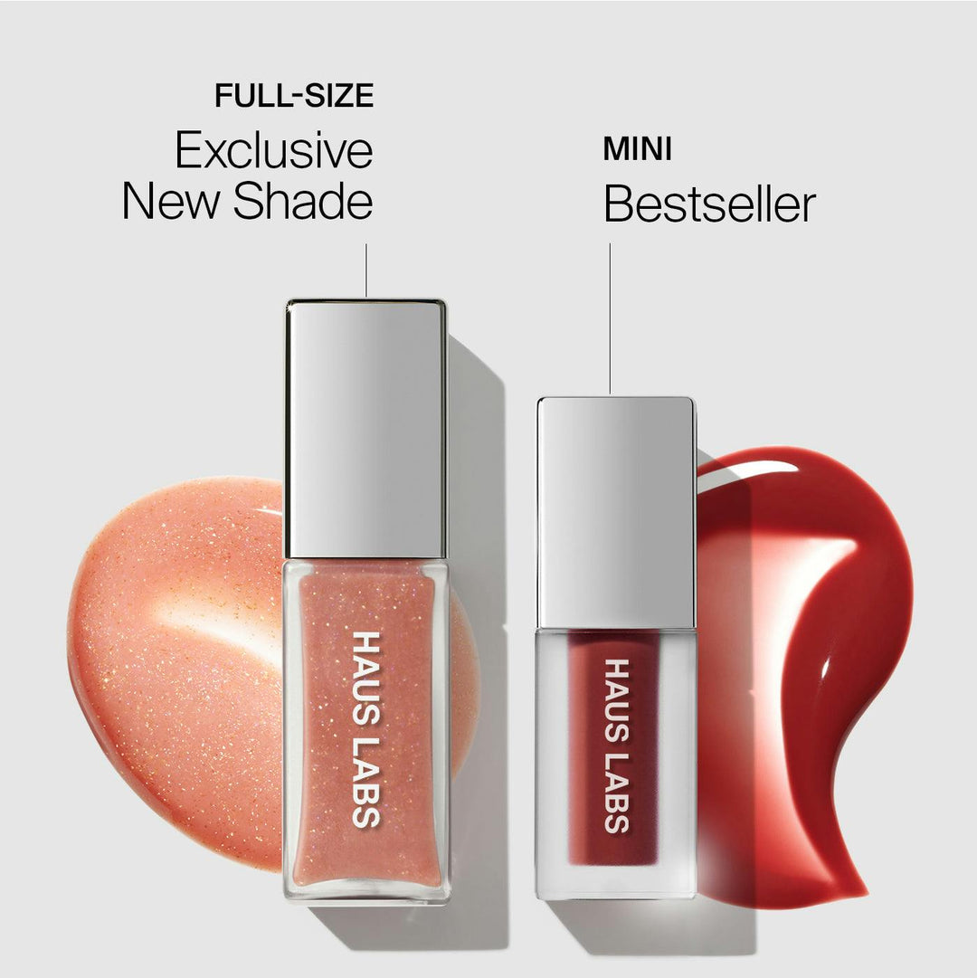 HAUS LABS PHD HYBRID INNOVATION PLUMPING LIP GLAZE DUO